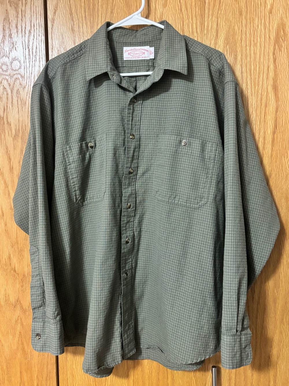 Filson 100% wool button up shirt (Men’s XL) vintage